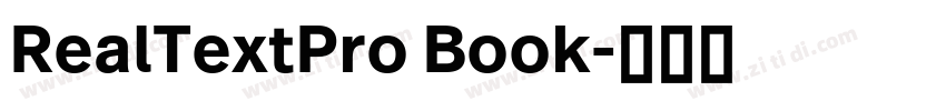 RealTextPro Book字体转换 RealTextPro Book字体转换